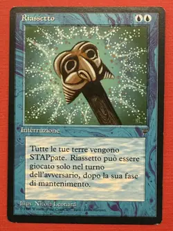 Mtg Italian Legends FBB—Reset —EX++/NM - Image 1