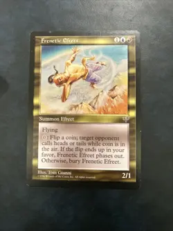 MTG Frentic Efreet Rare Mirage Magic The Gathering card - Image 1