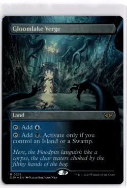 Gloomlake Verge Foil Duskmourn House of Horror 33 LP x1 MTG Magic: the Gathering - Image 1