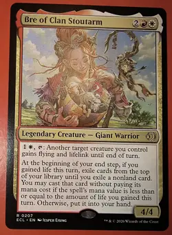 MTG, LORWYN ECLIPSED: BRE OF CLAN STOUTARM, RARE, 0207, REGULAR, NM/ ECL - Image 1