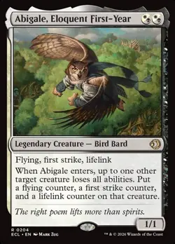 MTG | Abigale, Eloquent First-Year | ECL | 204 - Image 1