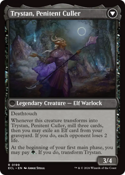 Trystan, Callous Cultivator 199 | NM Near Mint | ECL Lorwyn Eclipsed Magic MTG - Image 2