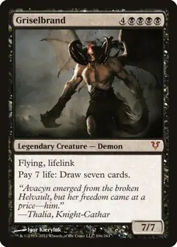 MTG Griselbrand - 106 / English / Lightly Played - Image 1