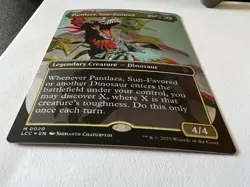 Pantlaza, Sun-Favored (Borderless) Commander: the Lost Caverns of Ixalan Foil - Image 3