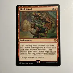 Meek Attack - Lorwyn Eclipsed (ECL) #151 MTG - Image 1