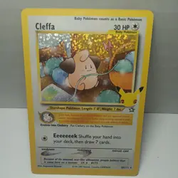 Cleffa 20/111 - Celebrations 25th Anniversary - Holo Pokemon TCG Card - NM - Image 1