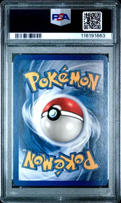 1999 POKEMON FOSSIL #10 LAPRAS-HOLO PSA 7 - Image 2