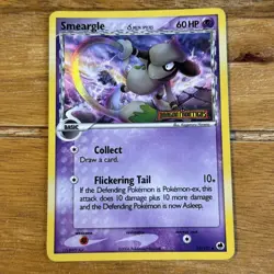 Pokemon Cards Dragon Frontiers Smeargle 39/101 Reverse Holo Stamped - Image 1