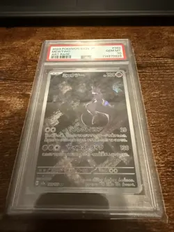 PSA 10 Pokemon Japanese Mewtwo 183/165 Pokemon 151 sv2a - Image 4
