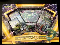 Pokemon TCG: Sealed 2015 Rayquaza EX Box - Slight Damage CORNERS - Contents 100% - Image 1