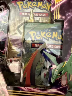 Pokemon TCG: Sealed 2015 Rayquaza EX Box - Slight Damage CORNERS - Contents 100% - Image 3