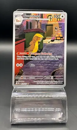 Gumshoos 153/132 Illustration Rare Mega Evolution Pokemon TCG NM - Image 1