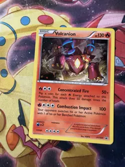 Pokemon - Volcanion Cosmos Holo XY164 Black Star Promo - Image 1