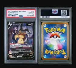 2021 POKEMON JPN SWORD & SHIELD VMAX CLIMAX #233 FULL ART/MIMIKYU V PSA 10 - Image 3