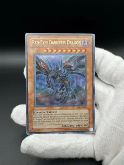 Yu-Gi-Oh Red-Eyes Darkness Dragon SD1-EN001 Near Mint Unlimited & Others. - Image 1