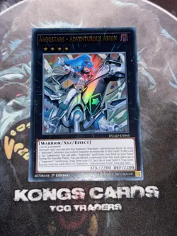 DUAD-EN045 Argostars - Adventurous Arion Ultra Rare 1st Ed YuGiOh! NEW - Image 1