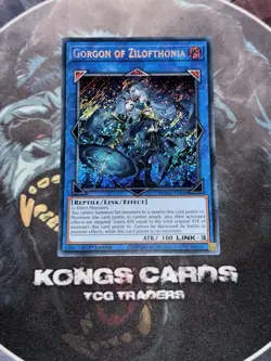 DUAD-EN050 Gorgon of Zilofthonia Secret Rare 1st Ed YuGiOh NEW - Image 1