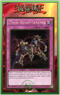 Chain Disappearance - PGL2-EN064 - Carte Yu-Gi-Oh Anglaise - Image 1