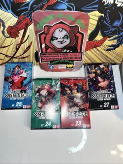 One Piece Starter Deck Bundle ST23 ST24 ST25 ST27 Lot Of 4 - Image 1