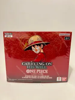 ONE PIECE TCG Booster Box OP13 OP-13 CARRYING ON HIS WILL - ENG English - Image 1