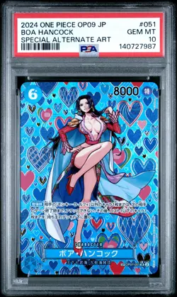 2024 ONE PIECE JPN OP09-EMPERORS IN THE NEW WORLD #051 BOA HANCOCK PSA 10 - Image 1