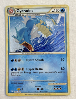 1x Gyarados 007/034 Trading Card Game Classic CLB Holo Pokemon Card NM - Image 1