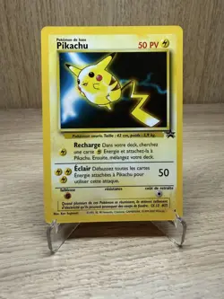 Pikachu #4 Promo Gotta! Magazine Glossy 2000 Pokemon Card | French | NM- - Image 1