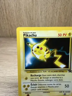 Pikachu #4 Promo Gotta! Magazine Glossy 2000 Pokemon Card | French | NM- - Image 5