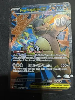Pokemon TCG Mega Kangaskhan EX Mega Evolution Ultra Rare Full Art Card 164/132 - Image 1