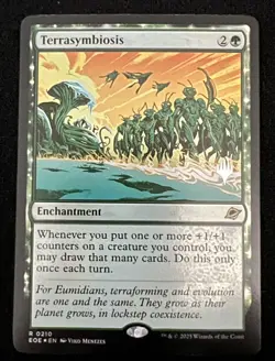 MTG Foil Terrasymbiosis - Promo Pack: Edge of Eternities NM English - Image 1