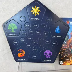 Magic The Gathering Game Night Free-For-All 2022 Starter Set 5 Decks & Dice - Image 2