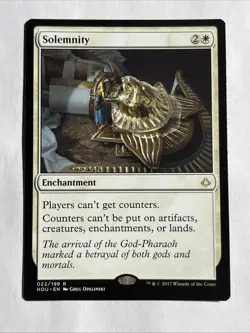 Solemnity Hour of Devastation Regular MTG - Image 1