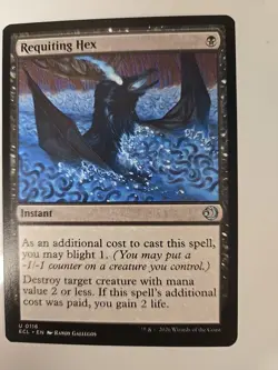 Requiting Hex Lorwyn Eclipsed Regular NM MTG - Image 1