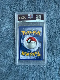 1999 Pokemon Game Mewtwo Holo Shadowless 10/102 PSA 5 - Image 2