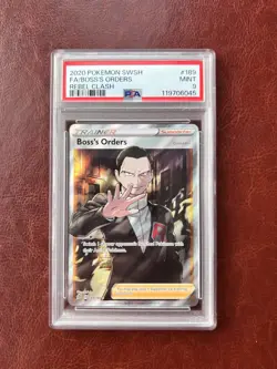 Boss’s Orders 189/192 (PSA 9) - Rebel Clash - Sword & Shield - Pokemon - MINT - Image 1
