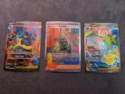 Pokemon Mega Evolution Lot Of 3 Cards NM Lucario Venusaur Lt. Surge's Bargain - Image 1