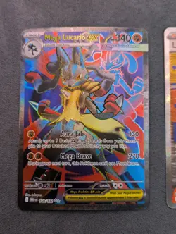 Pokemon Mega Evolution Lot Of 3 Cards NM Lucario Venusaur Lt. Surge's Bargain - Image 2