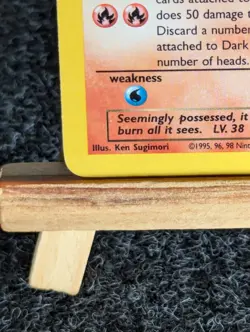 Dark Charizard 21/82 Non Holo Team Rocket Set Rare Pokemon WOTC NM - Image 5