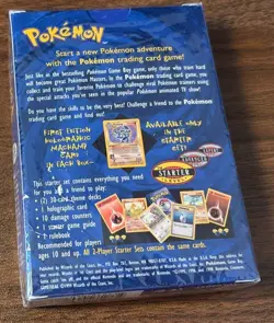 New Sealed 1999 Pokemon 2-Player Starter Set 1st Edition Machamp Pokemon Vintage - Image 2