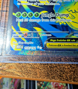 Pokemon TCG Mega Venusaur EX 155/132 Mega Evolution English Ultra Rare NM - Image 3