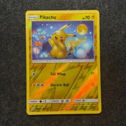 Pikachu 56/236 Reverse Holo LP Pokemon Unified Minds 2019 - Image 1