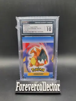 2004 Pokemon Topps Advanced Challenge Charizard Pop - Up CGC 10 POP 1 - Image 1