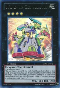 Wind-Up Zenmaister - GENF-EN042 - Ultra Rare - 1st Edition - Yugioh - Image 1