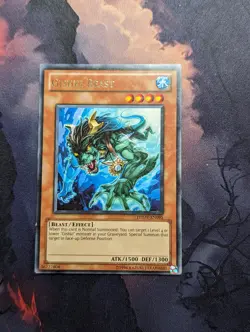 Yugioh Gishki Beast PHSW-EN095 Unlimited Edition Rare LP - Image 1