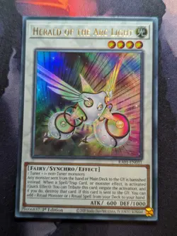 Herald of the Arc Light RA01-EN031 Ultra Rare NM Yugioh - Image 1