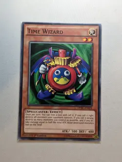 Time Wizard - DPBC-EN024 - Common 1st Edition Yugioh LP - Image 1