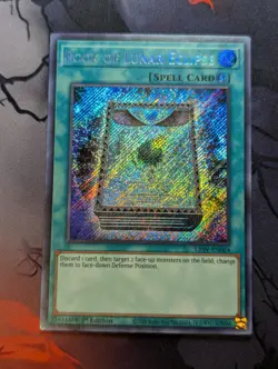 Yugioh Book of Lunar Eclipse LIOV-EN064 Secret Rare 1st Edition NM - Image 1