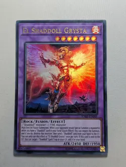 Yu-Gi-Oh El Shaddoll Grysta (SDSH-EN041) Ultra Rare LP/MP - Image 1