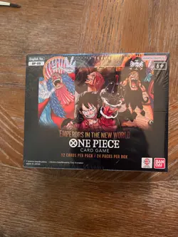 One Piece TCG OP09 Emperors in the New World Booster Box New English Sealed - Image 1