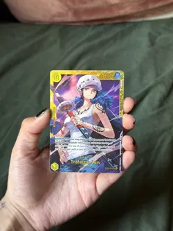 One Piece TCG - Trafalgar Law PRERELEASE ENGLISH EB03-062 HEROINES SEC Near Mint - Image 1